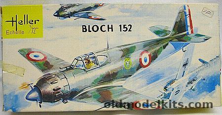 Heller 1/72 Bloch 152 Fighter, 091 plastic model kit